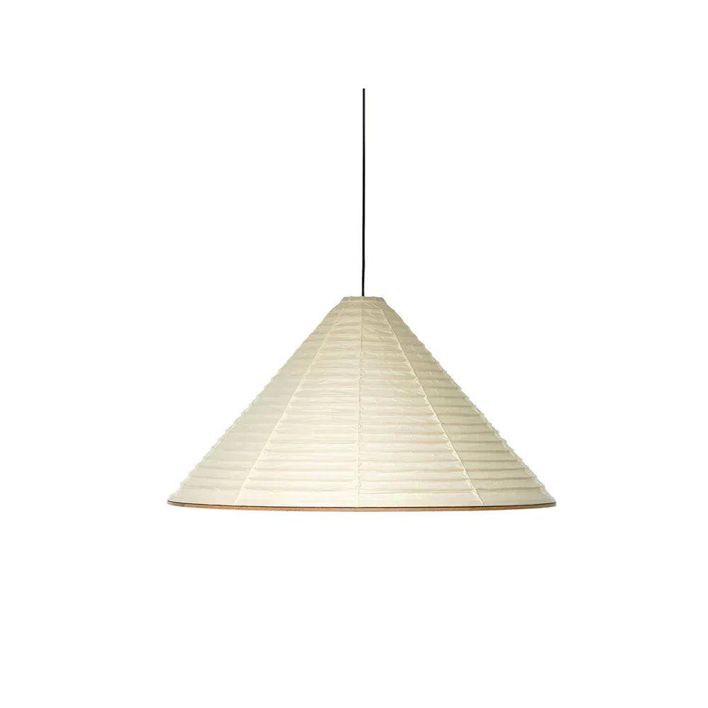 LumaCone Washi Pendant Light In Modern Paper Glow Ambience