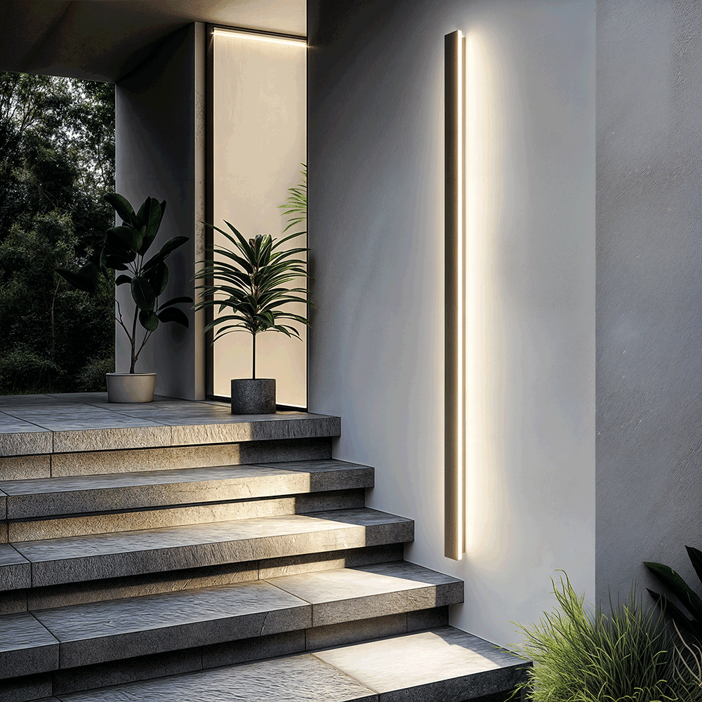 Lampada esterna NordicGlow per spazi all'aperto moderni