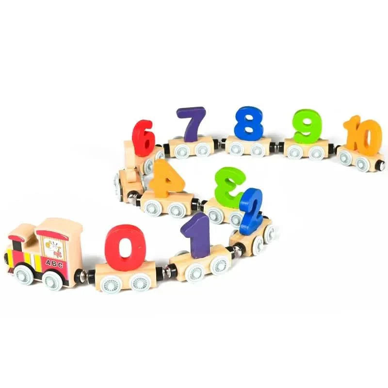 BrightRail Magnetic Number Train For Creative Learning From Age Two
