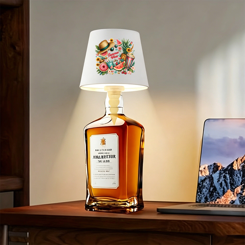 Portable LED Bottle Lamp for Vibrant Ambient Lighting