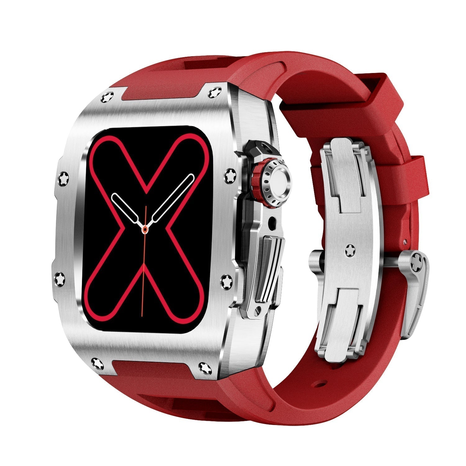 RM 9009 Series Apple Watch Silver Case For Apple Watch