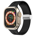 Silikonový řemínek Apple Watch s magnetickým zapínáním pro snadné nastavení