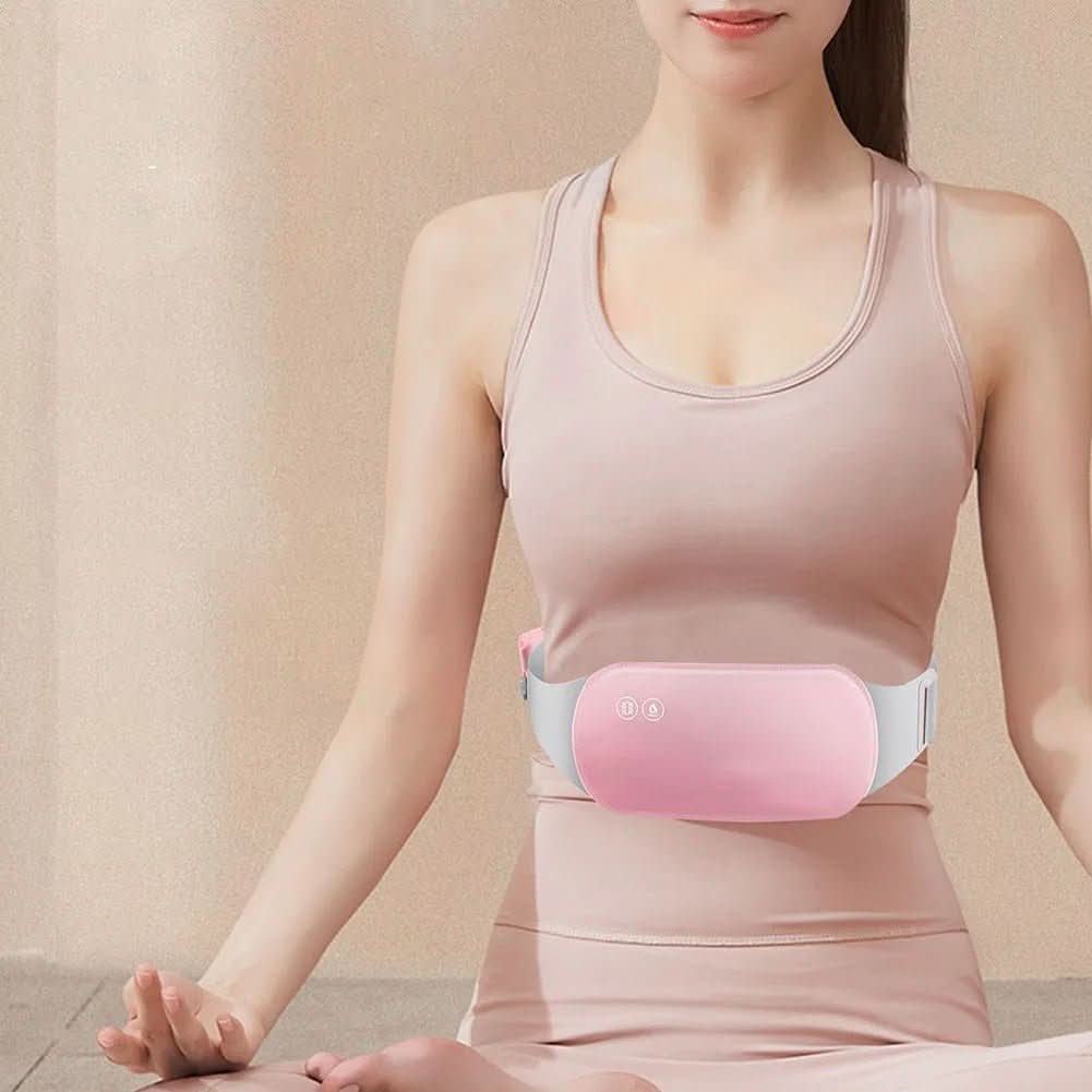 CozyCalm elektrický břišní ohřívač s teplem a vibracemi