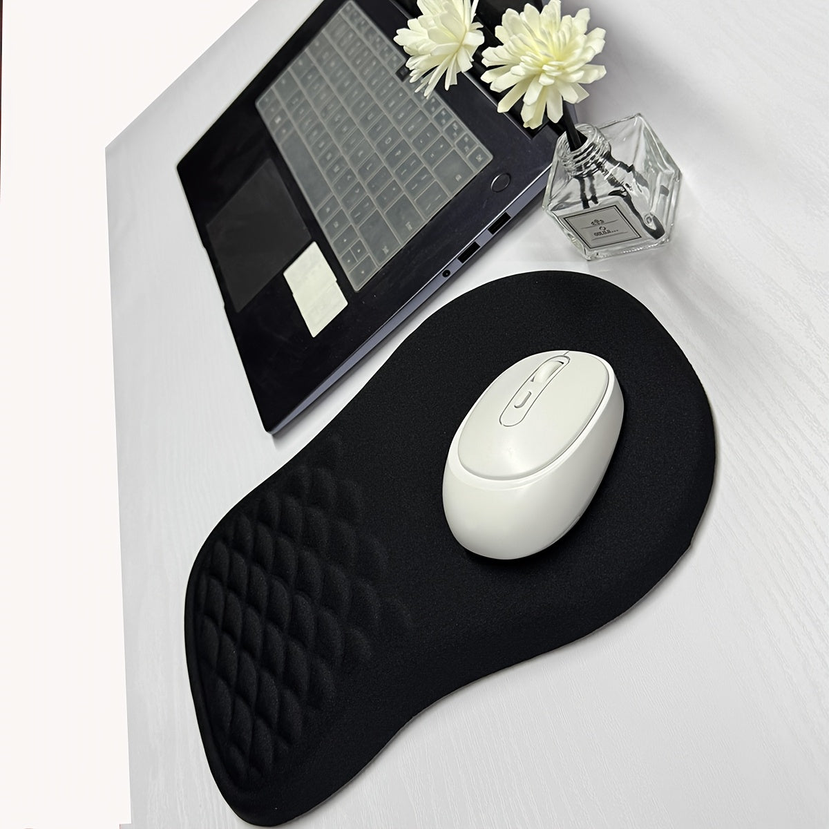 Ergonomická podložka pod myš s opěrkou zápěstí