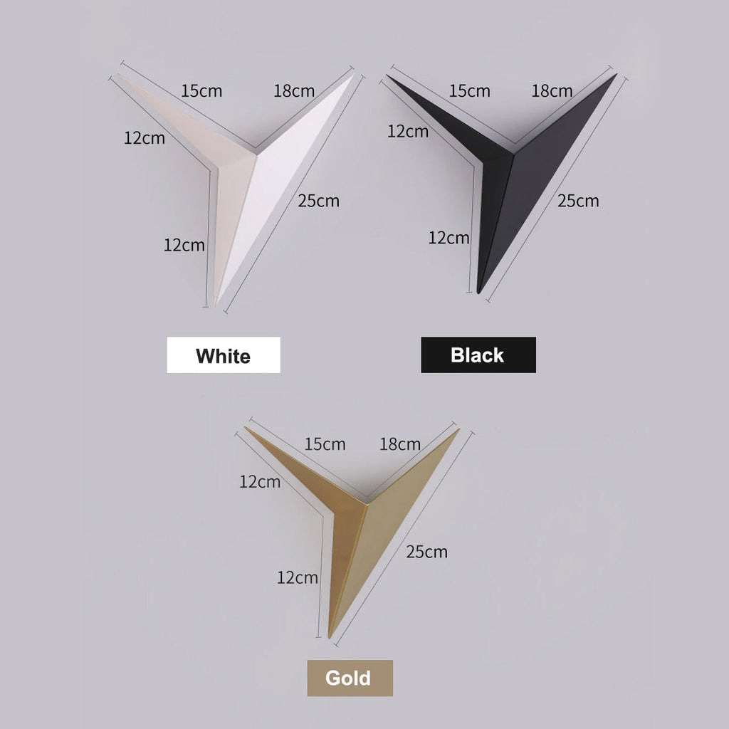 Luma Origami Wall Lamp With Inner Glow And Soft Shine