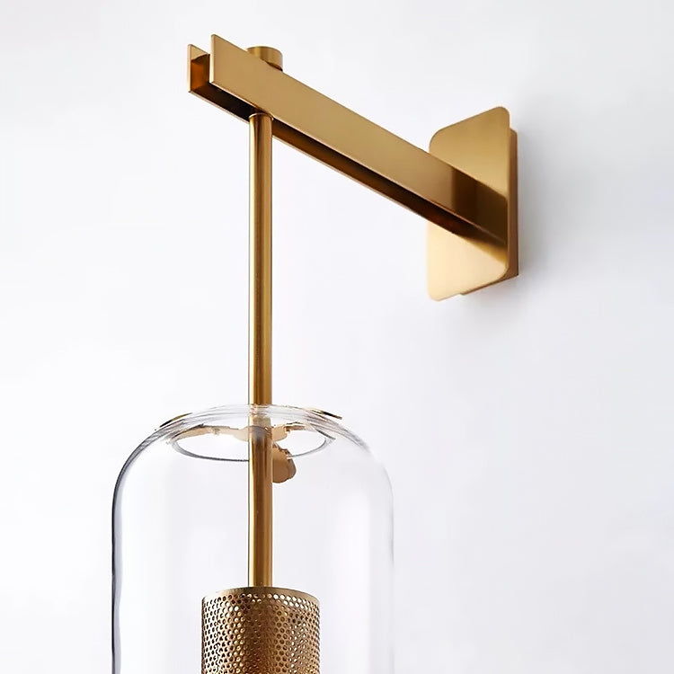 AriaNord Glass Wall Light In Modern Minimalist Design