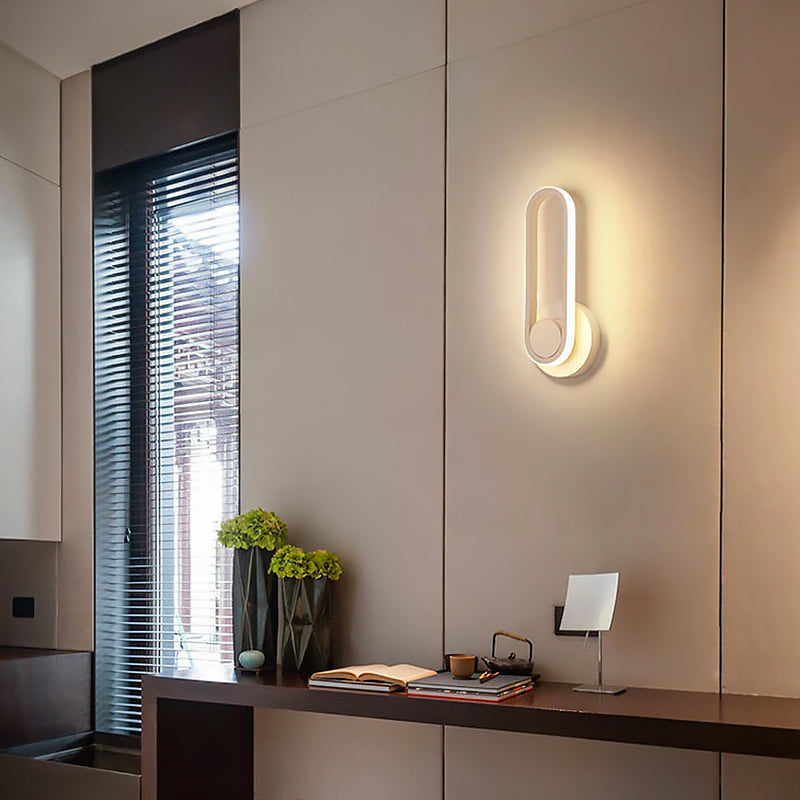 Nordix Nordic Style Adjustable Metal Bedside Wall Lamp