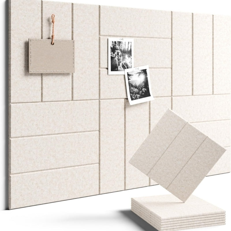 Modern Visual Panel Board for Notes & Decorations