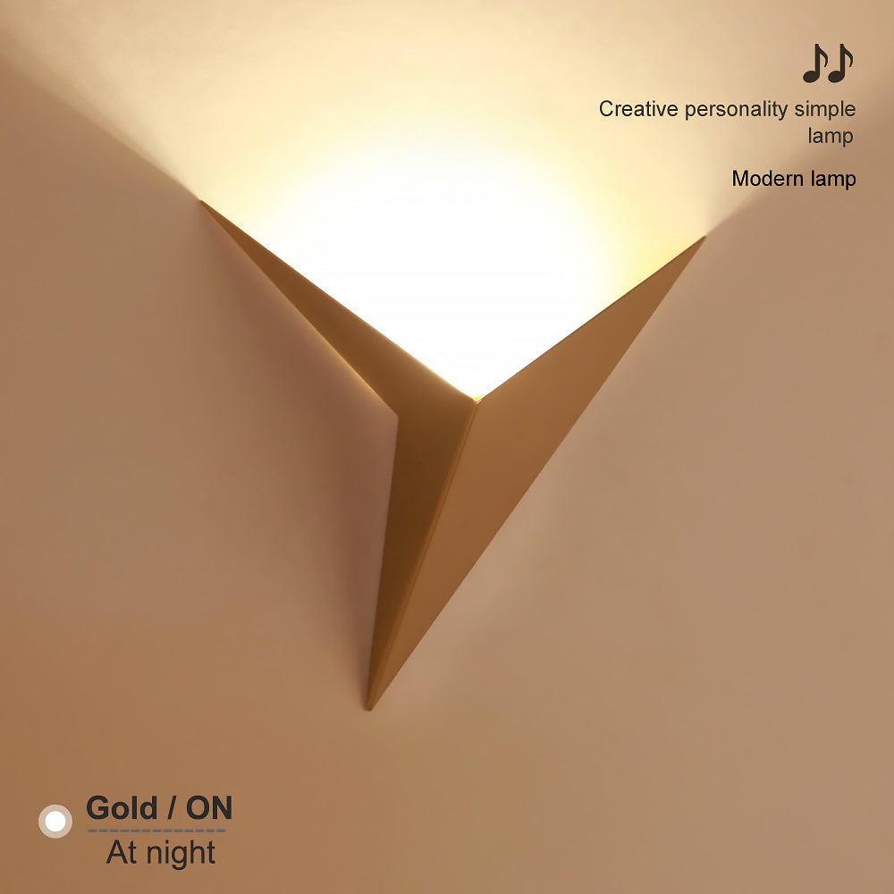 Luma Origami Wall Lamp With Inner Glow And Soft Shine