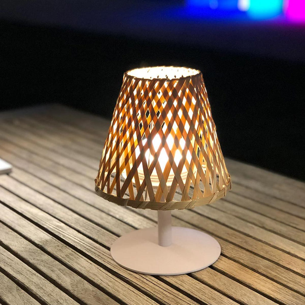 مصباح طاولة LED داخلي وخارجي لأجواء دافئة ومريحة