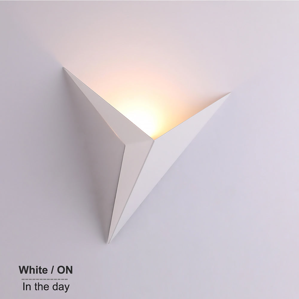 Luma Origami Wall Lamp With Inner Glow And Soft Shine