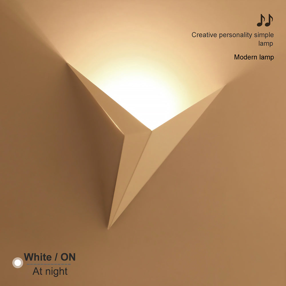 Luma Origami Wall Lamp With Inner Glow And Soft Shine