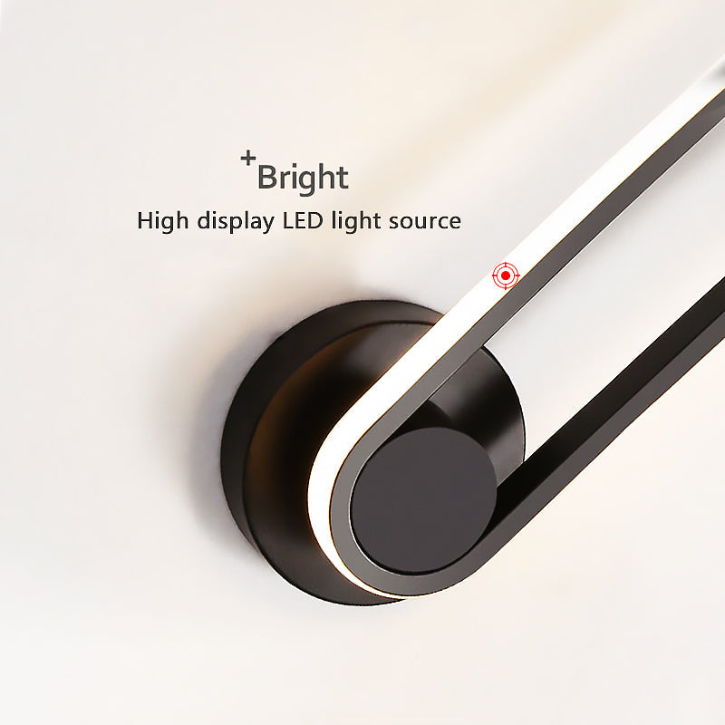 Nordix Nordic Style Adjustable Metal Bedside Wall Lamp