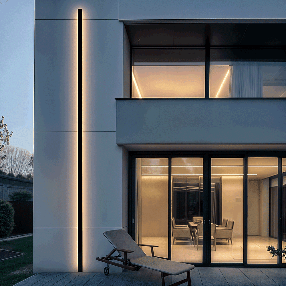 Lampada esterna NordicGlow per spazi all'aperto moderni