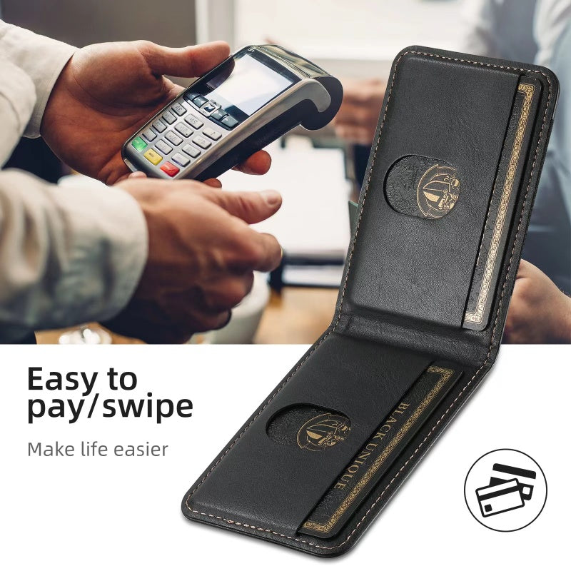 Pouzdro na karty AeroCard pro iPhone s bezdrátovým nabíjením, kompatibilní s MagFlow