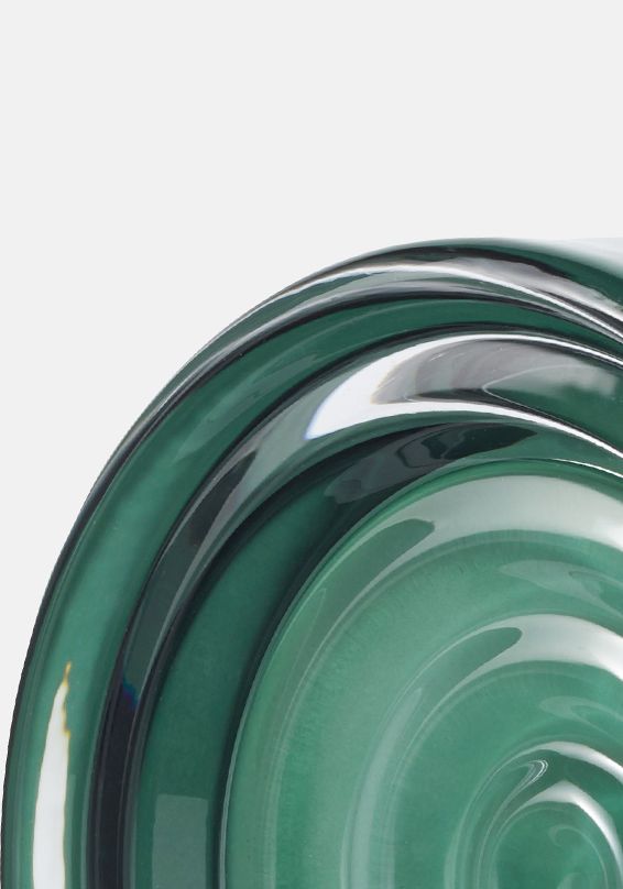 IP65-klassificeret TML Ripple moderne væglampe med hærdet glasskærm og berøringskontakt