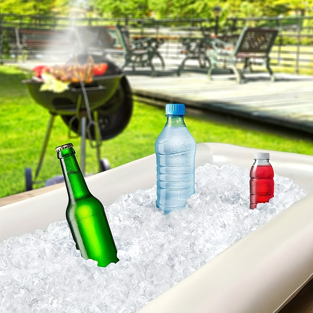 Inflatable Ice Trough Party Cooler