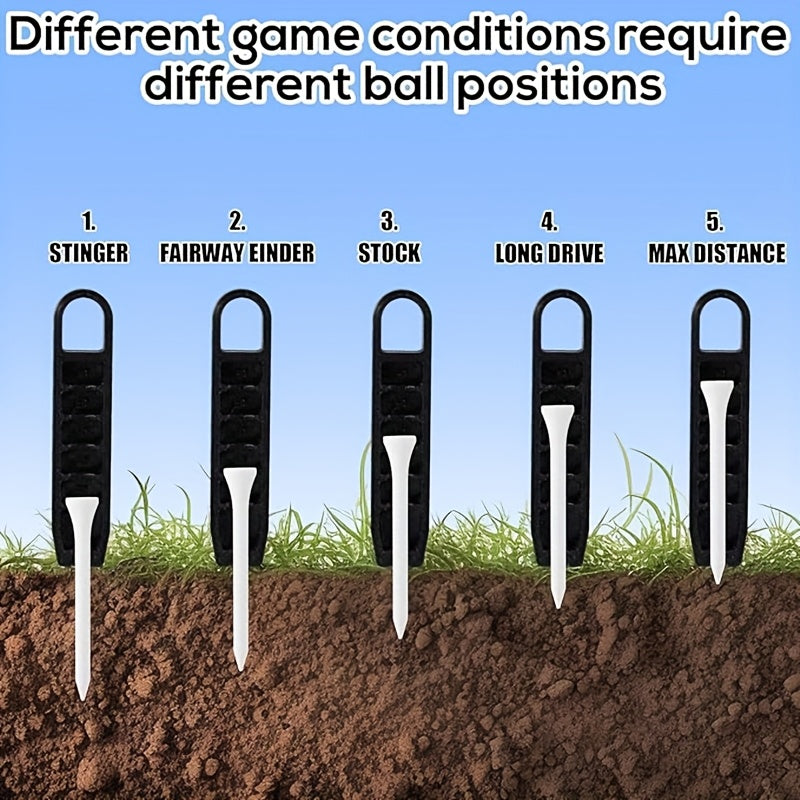 Adjustable Golf Tee Depth Tool