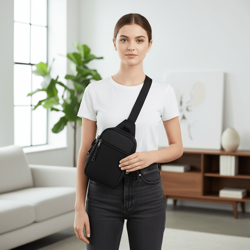 UrbanNook Compact Sling Bag for Effortless Organization