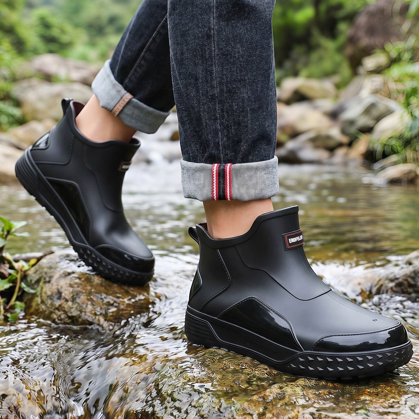 Waterproof Sports Ankle Rain Boots
