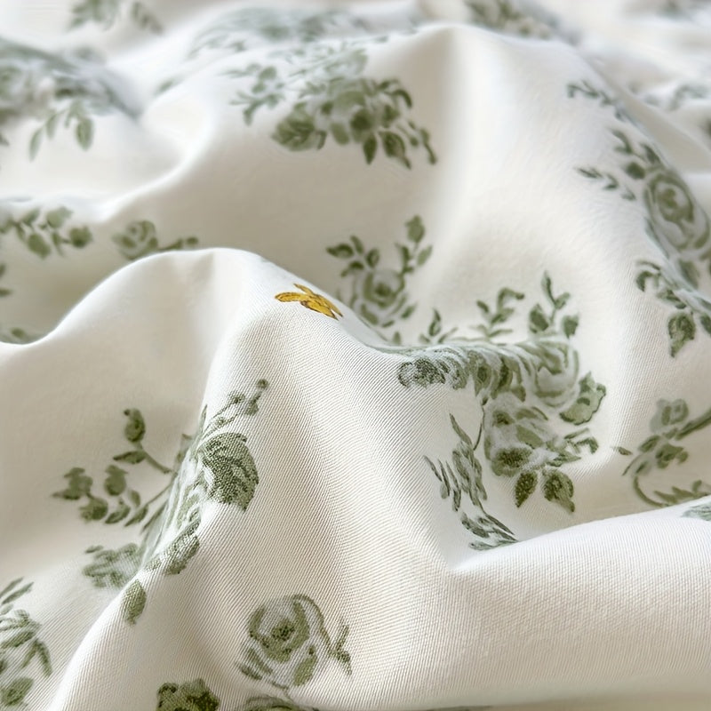 Lightweight Floral Summer Quilt for Cozy Sleep Comfort