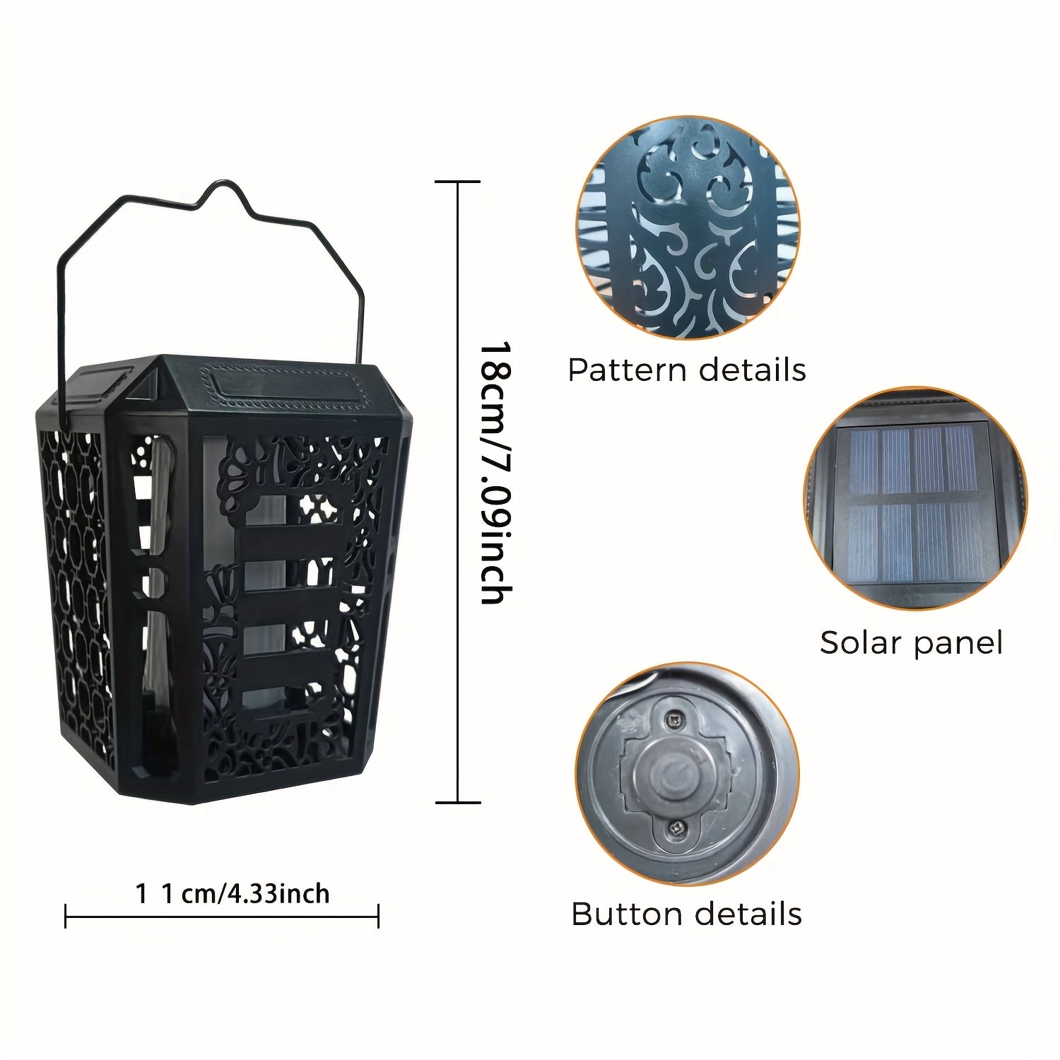 Flickering Solar Torch Lamp