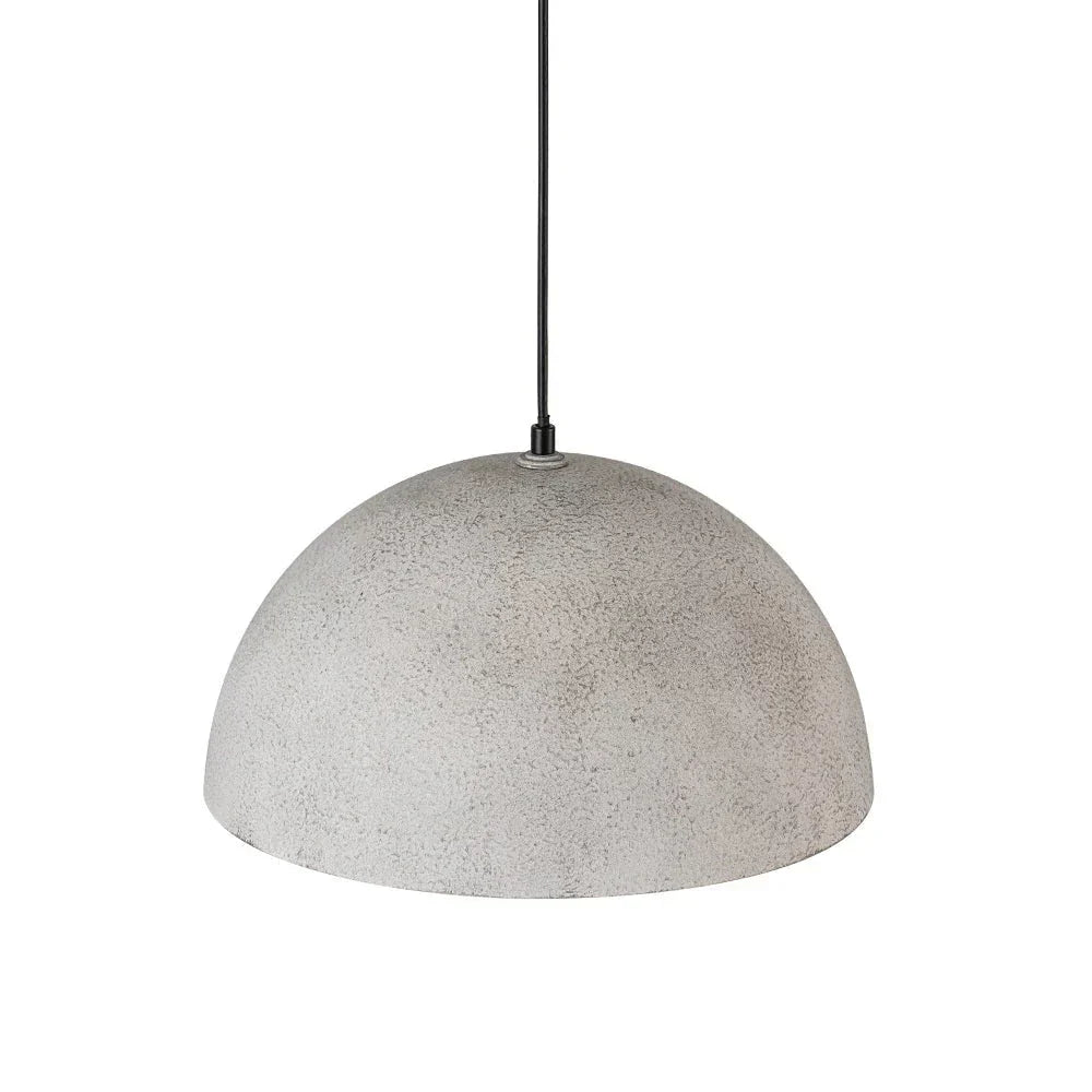 Industrial Oversized Metal Dome Pendant Light, 1 Light