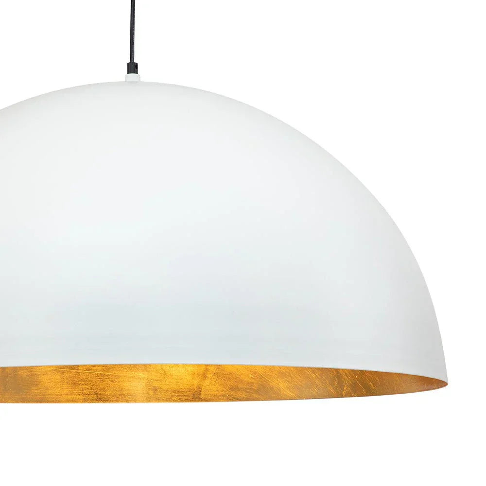 Industrial Oversized Metal Dome Pendant Light, 1 Light