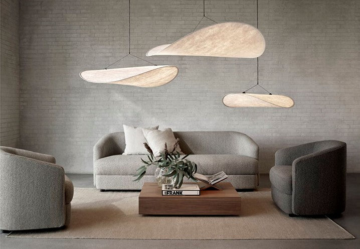 Aurelia French Inspired Hand Knitted Artisan Pendant Light