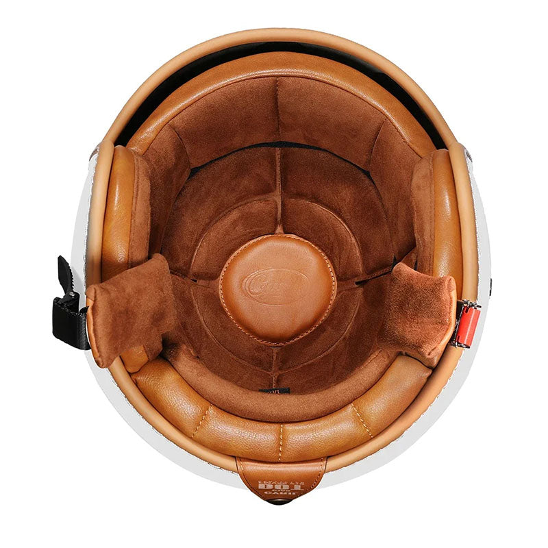 JetLite Offener Helm mit federleichtem ABS-Gehäuse und zeitlosem Retro-Stil