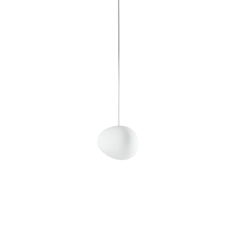 Astra håndblæst glaspendel med elegante organiske former | Fervei