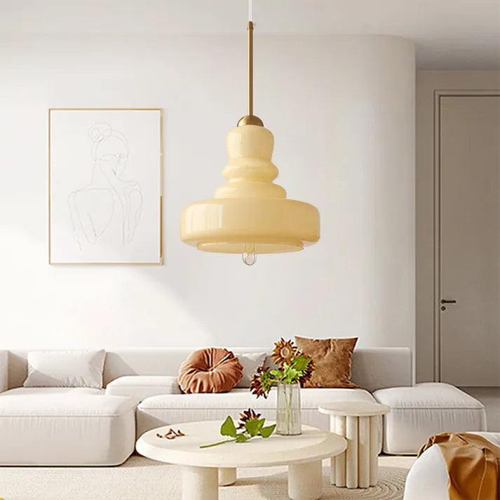 Orion Bauhaus Flaske Glas Pendelarmatur Til Moderne Interiører