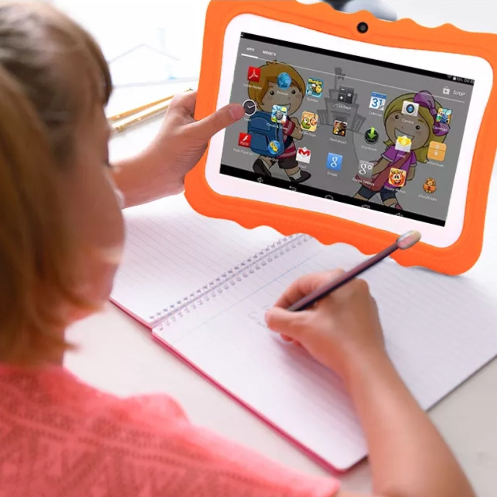 7-calowy tablet dla dzieci z odporną na wstrząsy obudową do nauki i zabawy