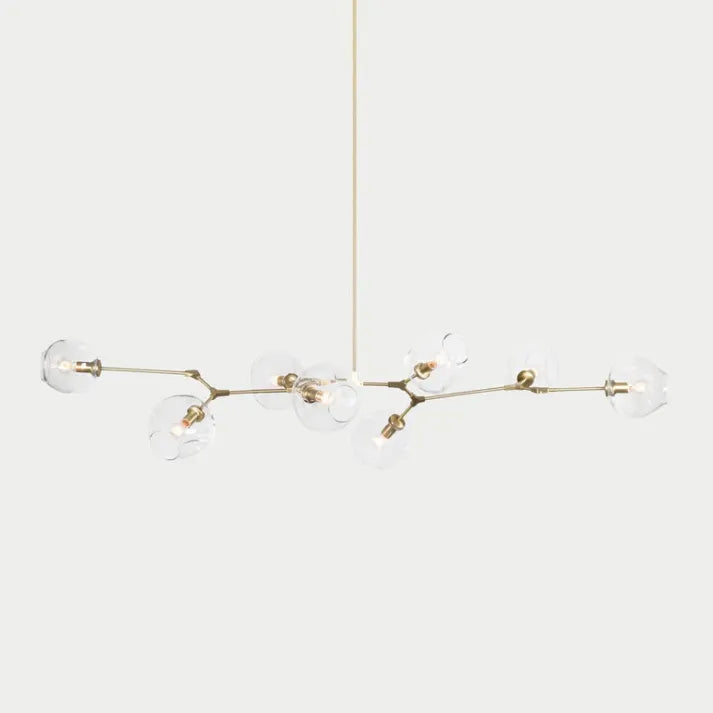 Lampada a sospensione BubbleLight Sputnik con bolle di vetro