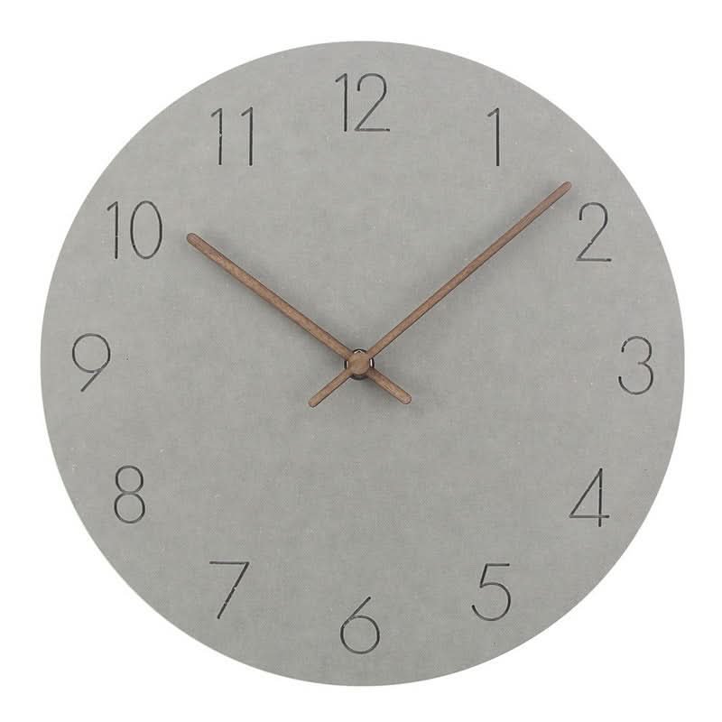 NordLuma Wall Clock Silent Nordic Style For Modern Rooms