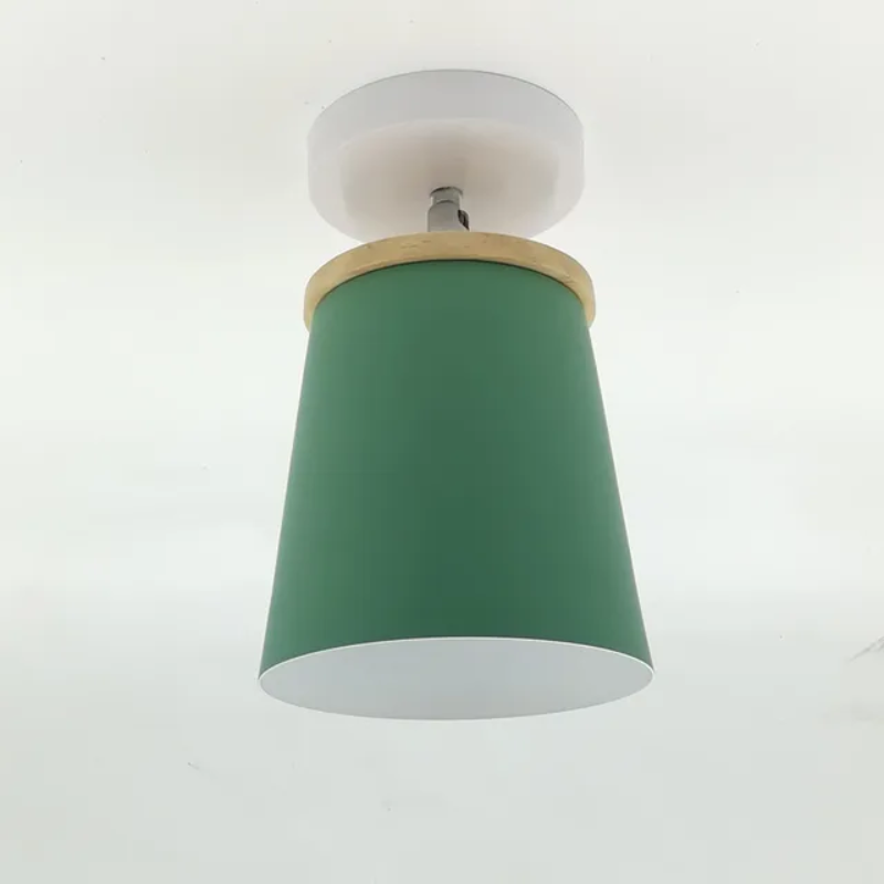 Stropní lampa AuroraGlow s teplým ambientním světlem pro moderní interiéry