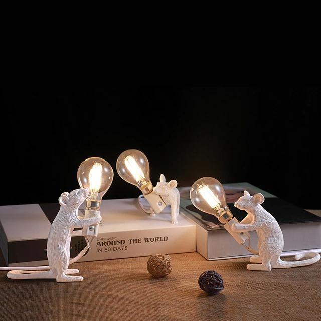 Mice lampa elegantní stolní světlo pro domácí dekoraci a obývací pokoje