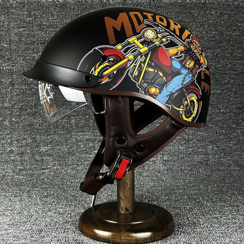 Chopper Half Helmet By Streetwise For Urban Riders And City Commutes