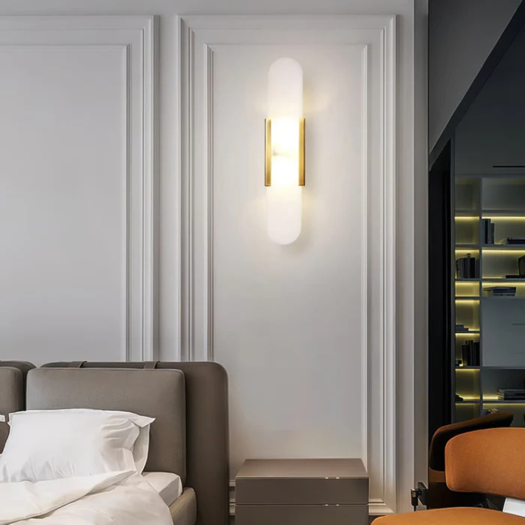 Ścienna lampa LED Aurora Marble do ambientowego oświetlenia wnętrz