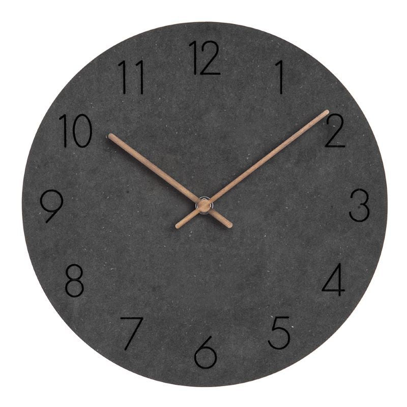Fjordis Nordic 29 CM Wall Clock, Minimalist Quiet Design