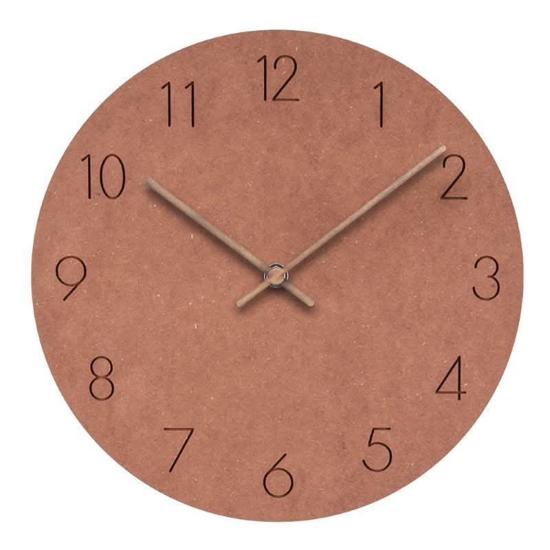 NordLuma Wall Clock Silent Nordic Style For Modern Rooms