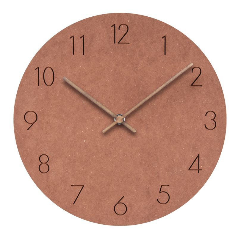 Fjordis Nordic 29 CM Wall Clock, Minimalist Quiet Design