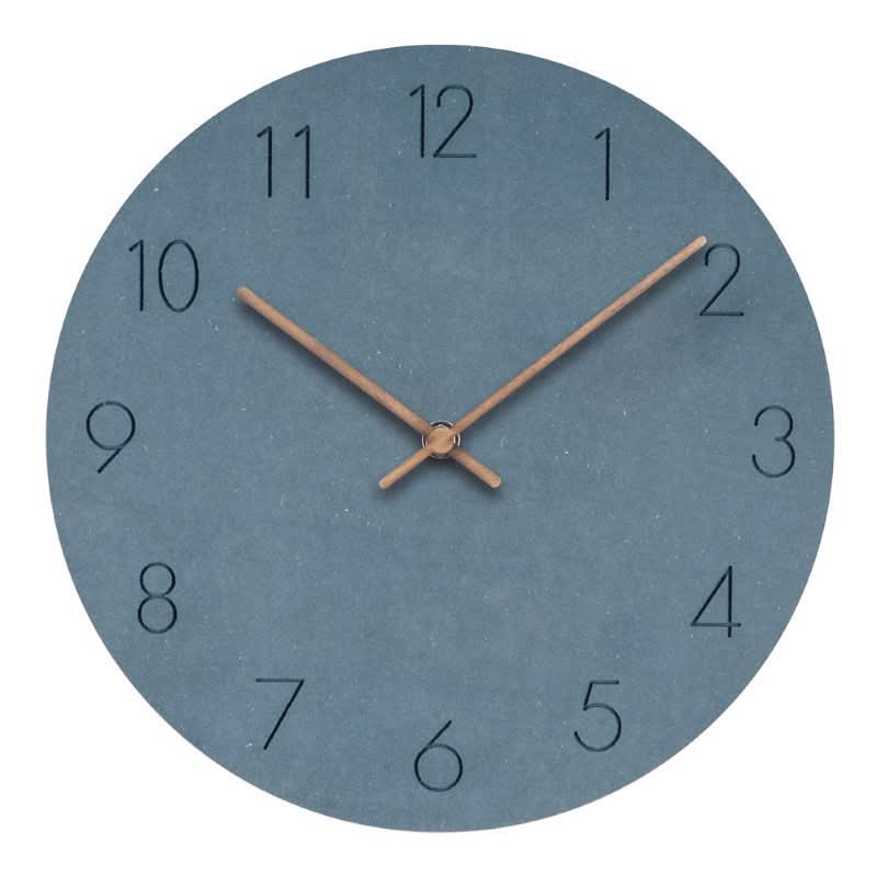NordLuma Wall Clock Silent Nordic Style For Modern Rooms