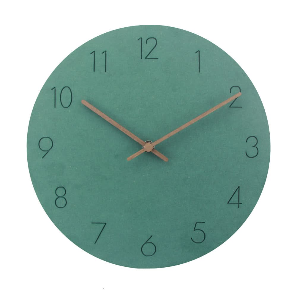NordLuma Wall Clock Silent Nordic Style For Modern Rooms