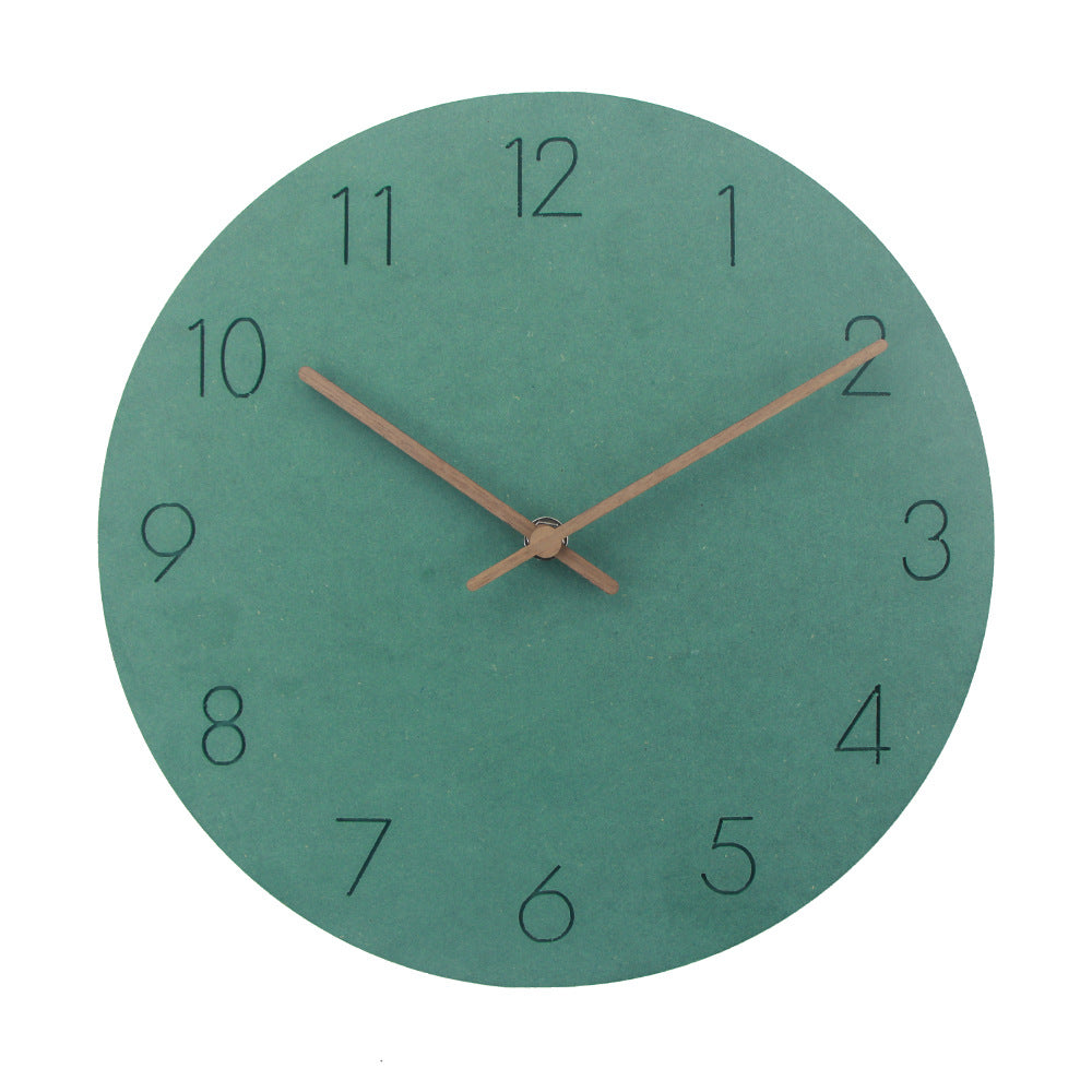 Fjordis Nordic 29 CM Wall Clock, Minimalist Quiet Design