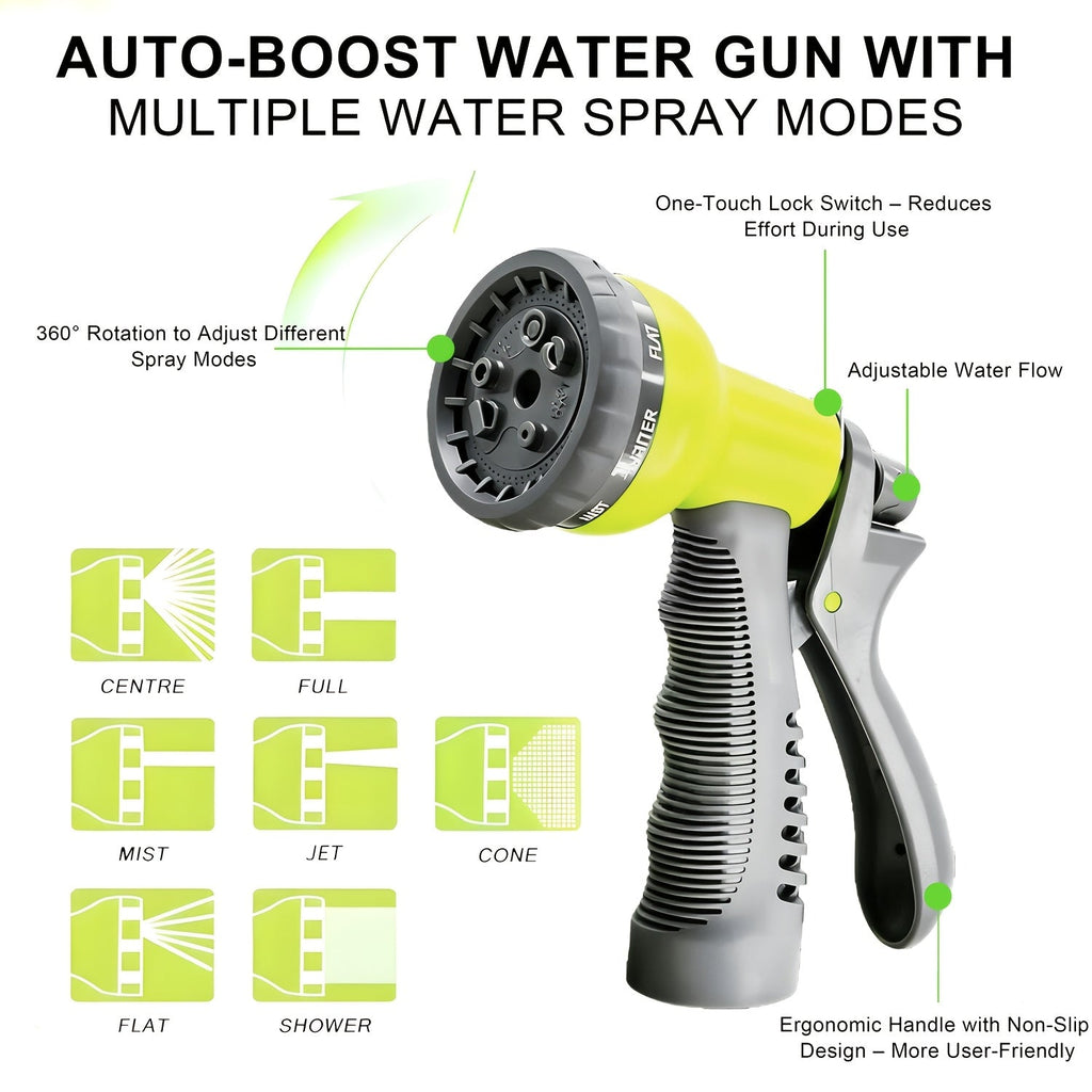 Kit tubo dell'acqua retrattile per una facile manutenzione del giardino