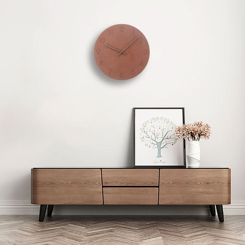 NordLuma Wall Clock Silent Nordic Style For Modern Rooms