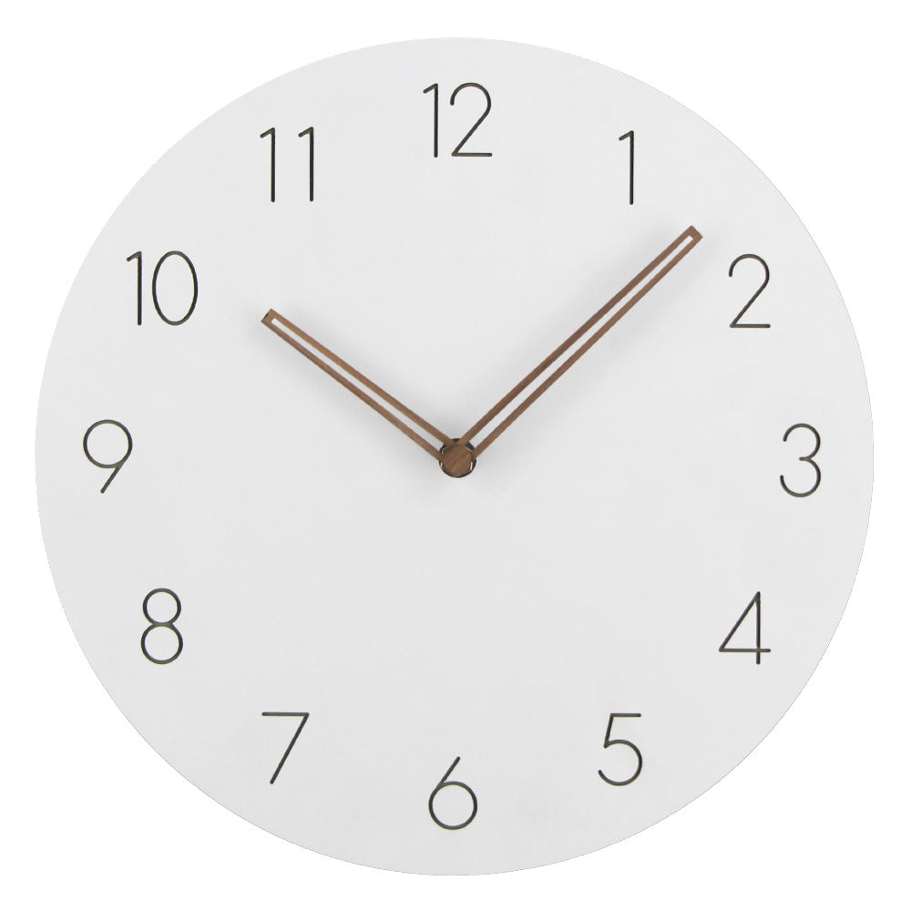 Fjordis Nordic 29 CM Wall Clock, Minimalist Quiet Design