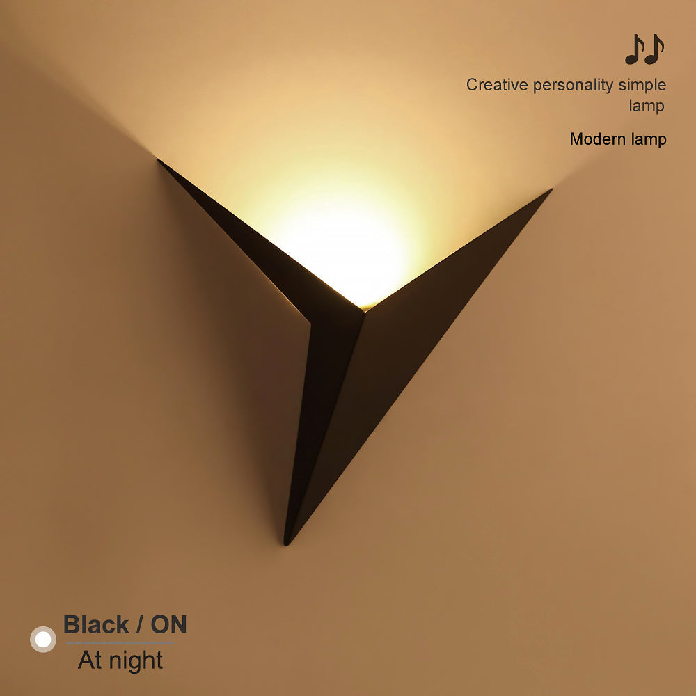 Luma Origami Wall Lamp With Inner Glow And Soft Shine