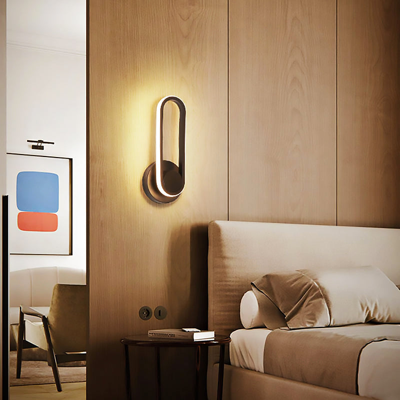 Nordix Nordic Style Adjustable Metal Bedside Wall Lamp